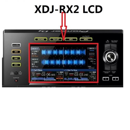 New for pioneer xdj - for, xdj-rx2