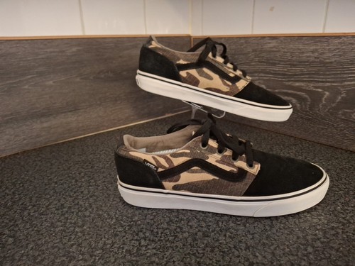 Vans old skool black camo - "vans,