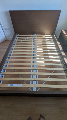 Ikea malm double bed - malm, frame