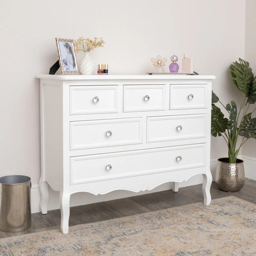 Large white chest drawers - large, of