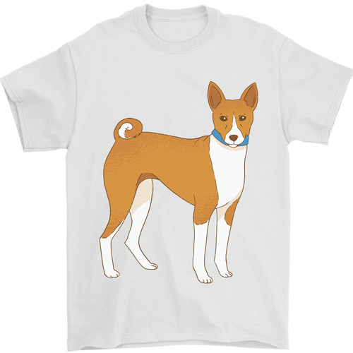 Basenji hunting dog mens - a,