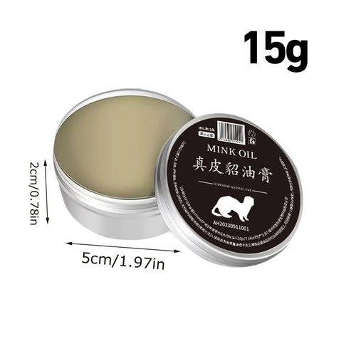 Mink oil leather - oil, conditioner