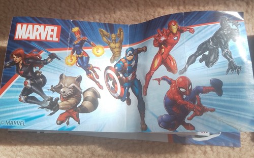 Marvel kinder egg toys full - -,