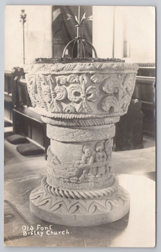 Rppc bisley church old font - bisley,