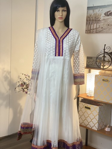 Indian pakistani white net - white,
