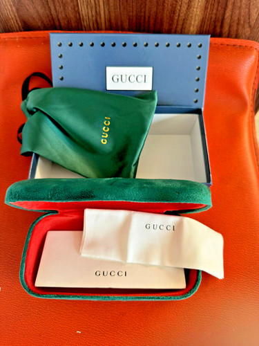 Gucci glasses leather - gucci,