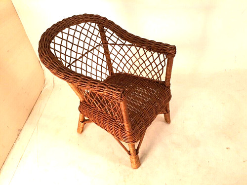 Vintage anitque wicker dolls - vintage/anitque,