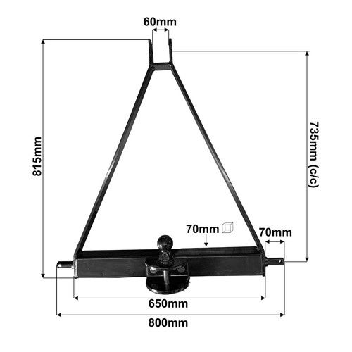 Frame point tow - 3,