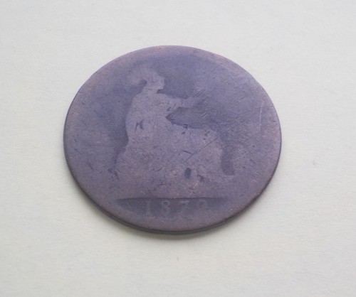 British one penny - british,