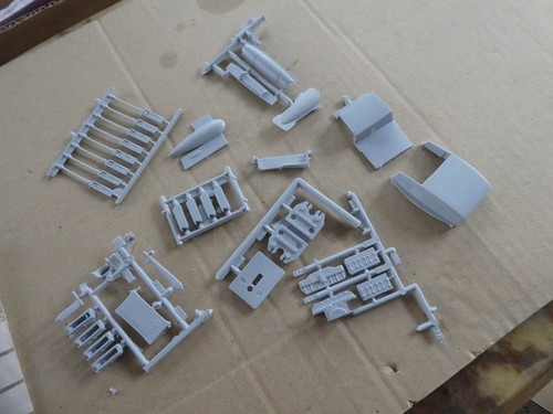 Airfix spitfire scale job - 1/24,
