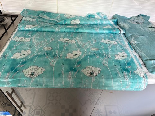 Unstitched lawn printed fabric - unstitched,