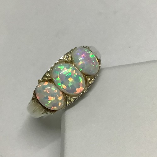 Sterling silver fire opal - silver,