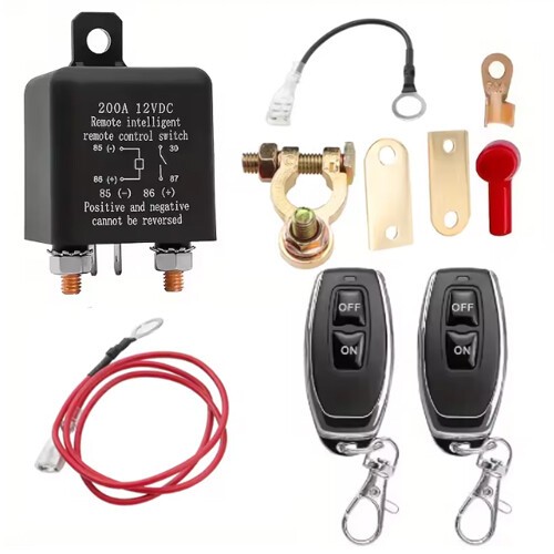 Wireless remote car battery - wireless,