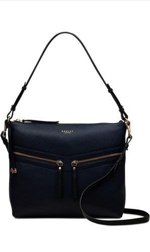Radley purse leather blue - radley,