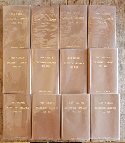 Wisden cricketers almanack set - almanack,