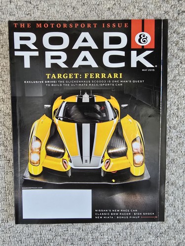 Road track magazine - track, 2015