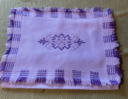 Vintage handmade embroidered - vintage,