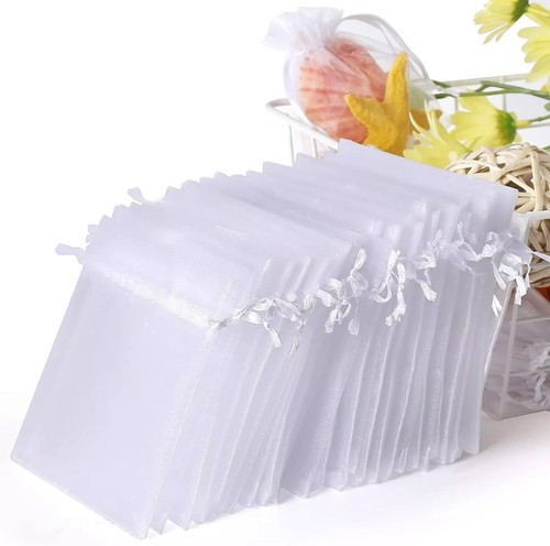 Pcs white organza jewelry - 85,
