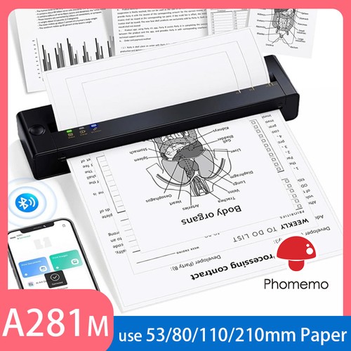 Phomemo portable thermal - a4,