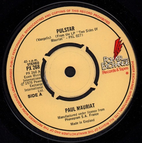 Paul mauriat pulstar vinyl - paul,