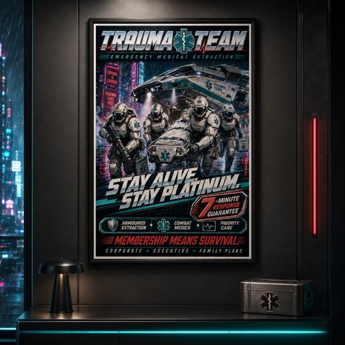 Trauma team cyberpunk - team, 2077