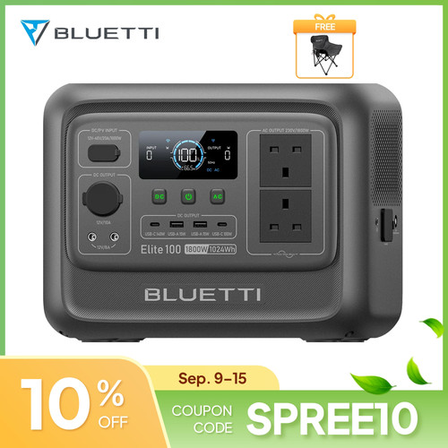 Bluetti elite 100 1024wh - bluetti,