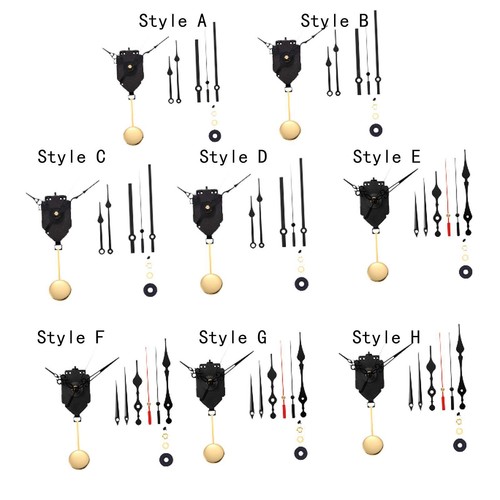 Quartz pendulum clock movement - quartz,