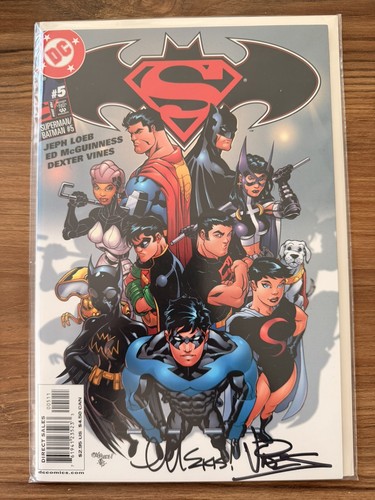 Superman batman signed by - #5,