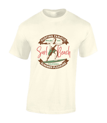 Surfing fanatic mens shirt - surfing,