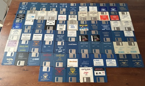 67x atari games 71 - 71, disks