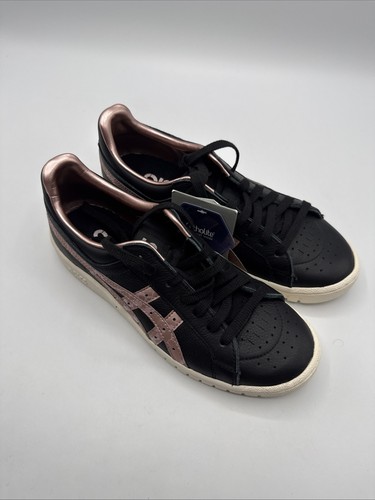 Asics black leather - asics,