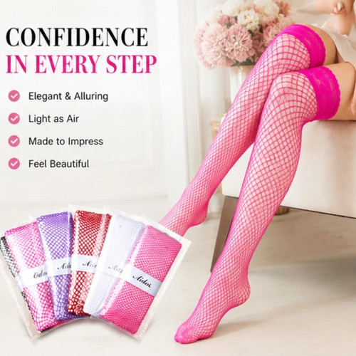 Hold ups fishnet - fishnet, stockings
