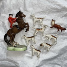 Beswick huntsman rearing - beswick, horse