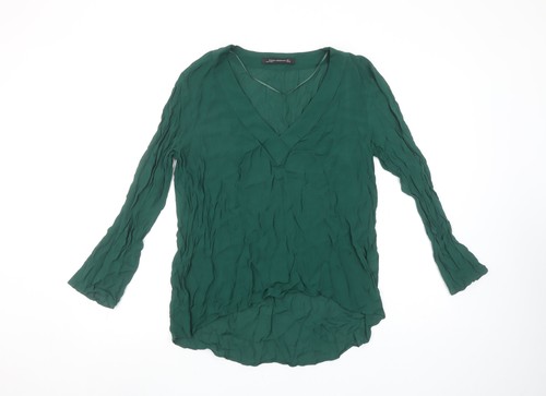 Zara women green long sleeve - zara,