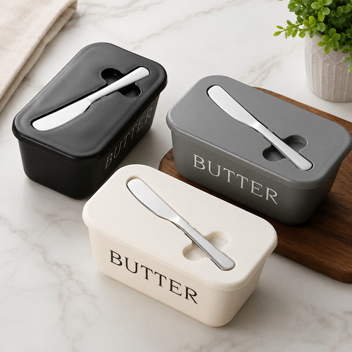 Butter dish box storage tray - dish,