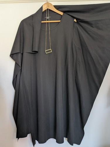 Cos black sleveless dress - black, with