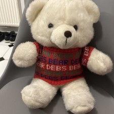 Debs debenhams white plush - debenhams,