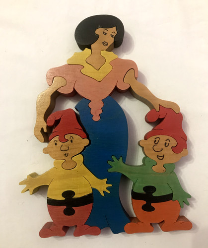 Vintage rare snow white chunky - snow,