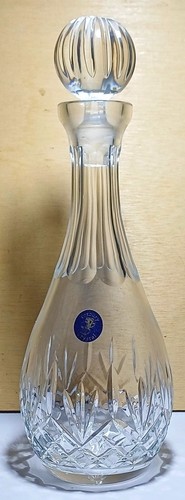 Tutbury crystal glass decanter - tutbury,