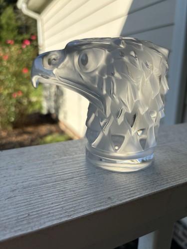 Lalique france crystal tête - lalique, "tête