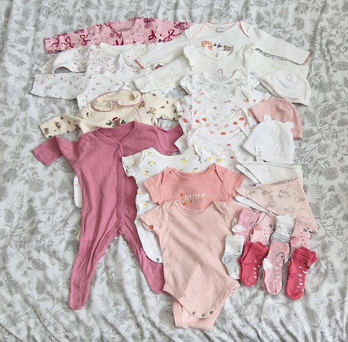 Newborn baby girl 20pc - baby,
