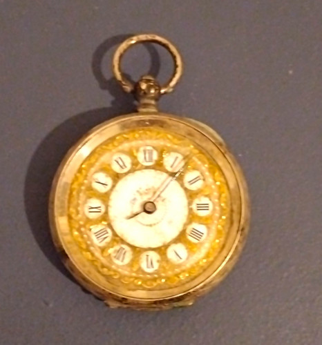 Ladys 935 silver - pocket, watch