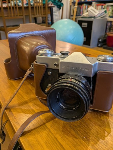 Zenit zenith camera vintage - zenit, b