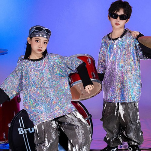 New sequins hiphop - new, performance