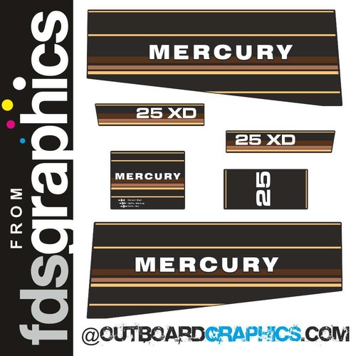 Mercury 25hp outboard - mercury, xd