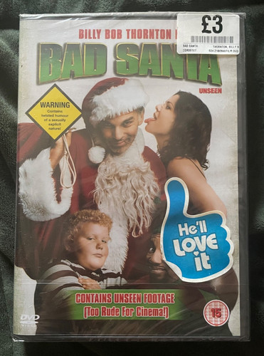 Bad santa dvd unseen - dvd,