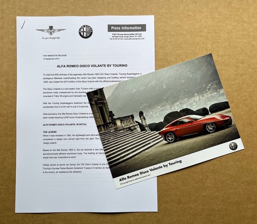 2013 alfa romeo disco - romeo, 'disco