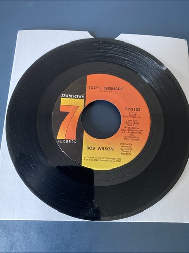 Bob wilson suzy - -, serenade