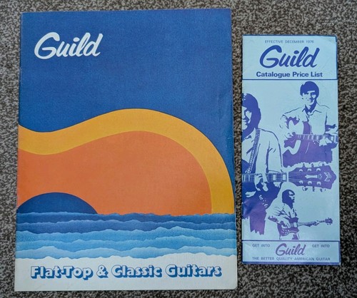 Guild guitar catalogue 1976 - guitar,