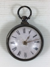 George silver pair - pair, cased